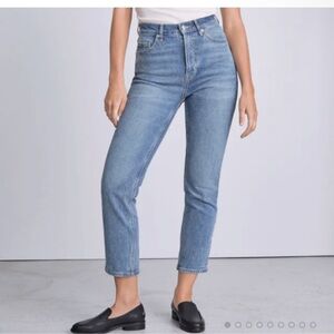 Everlane The Cheeky Jean Denim Crop Light Wash